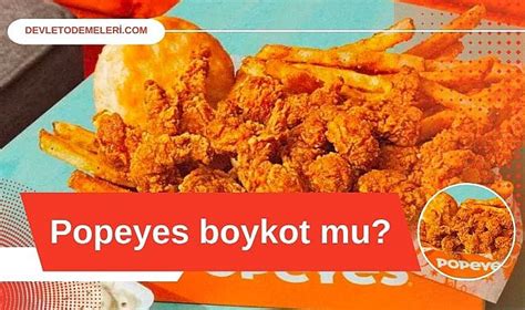 popeyes israil e destek veriyor mu